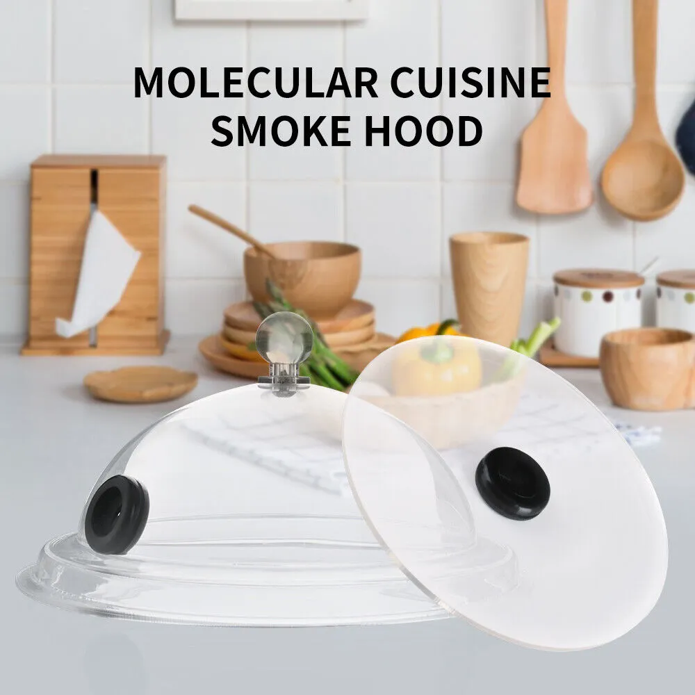 2x Smoking Gun Lid Dome Cover | For Smoking Infusion | Smoker Gun | Meat Grill BBQ | 16cm