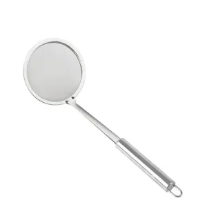 304 Stainless Steel Fine Mesh Strainer Kitchen Accessory for Filtering Juice Eggs Coffee Tea Vegetables