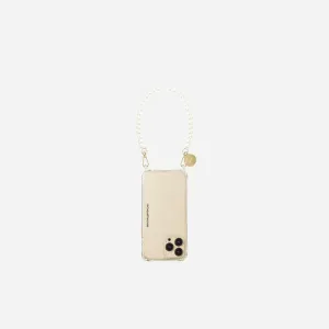 Agathe Short Chain (White Pearl)
