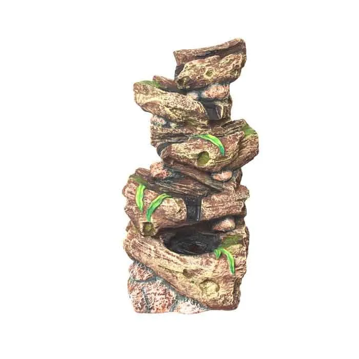 Art N Hub Modern Art Nature Indoor Waterfall for Home Decoration Housewarming Gift Items Best Interior Decoration Items for Home (28 x 22 x 61 CM | Multicolour)