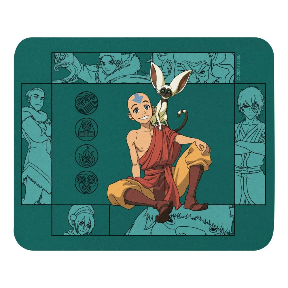 Avatar: The Last Airbender Team Avatar Mouse Pad