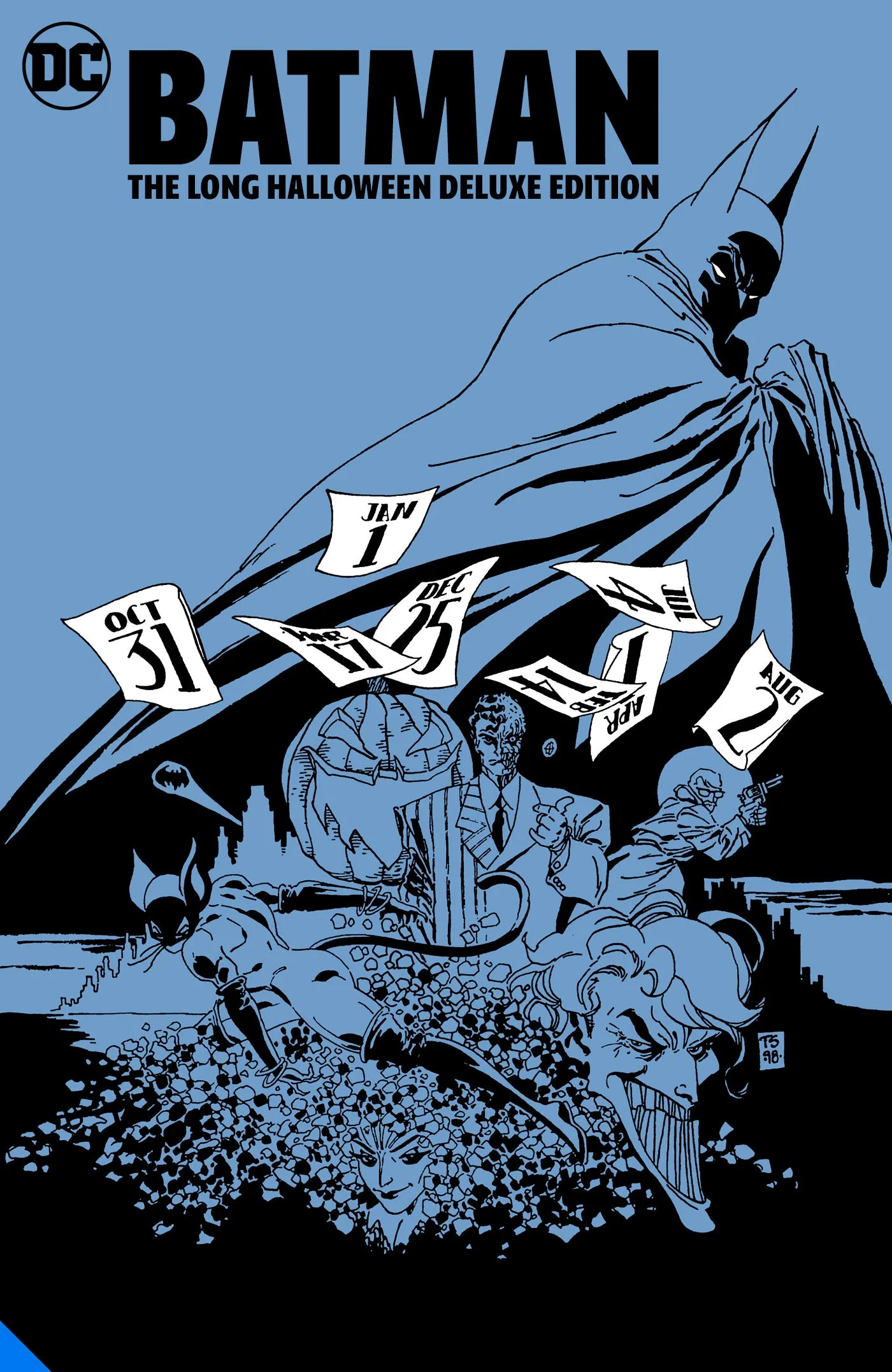 BATMAN THE LONG HALLOWEEN DELUXE EDITION HARDCOVER