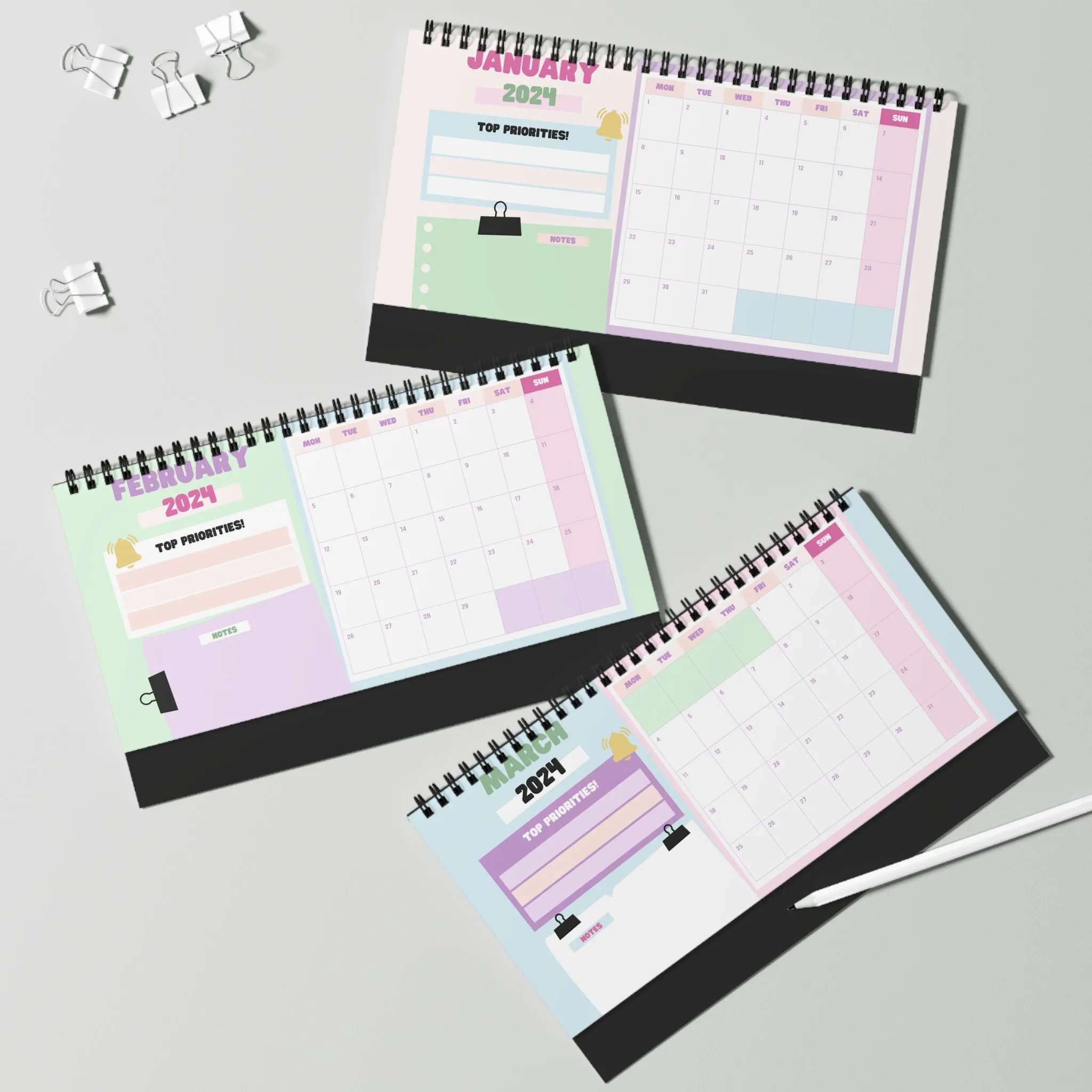 Business Babe Desktop Calendar