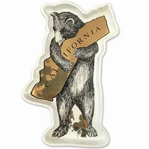 CA Bear Hug Metallic Trinket Tray
