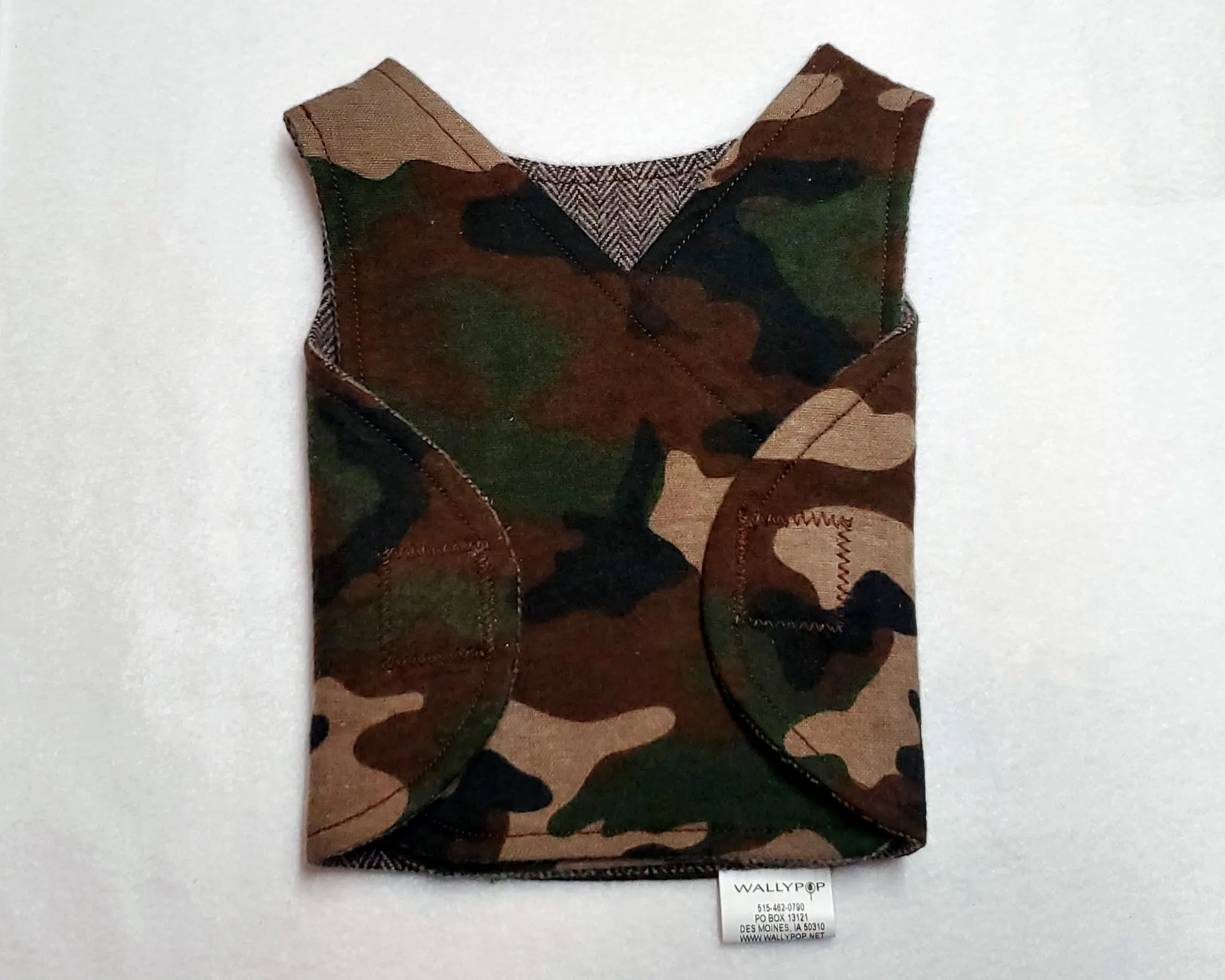Camo NICU smock. 1-3 lb. Ready to Ship.