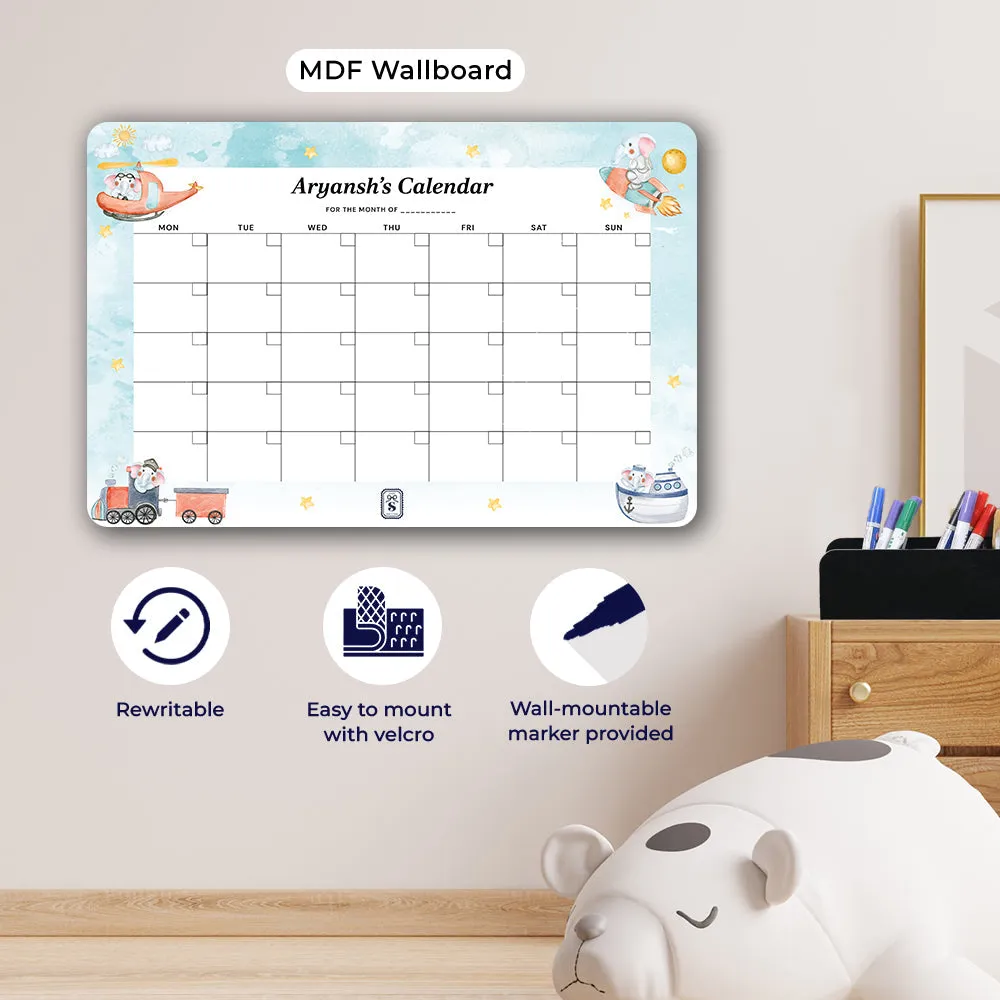 Captain Ellie Kids Calendar