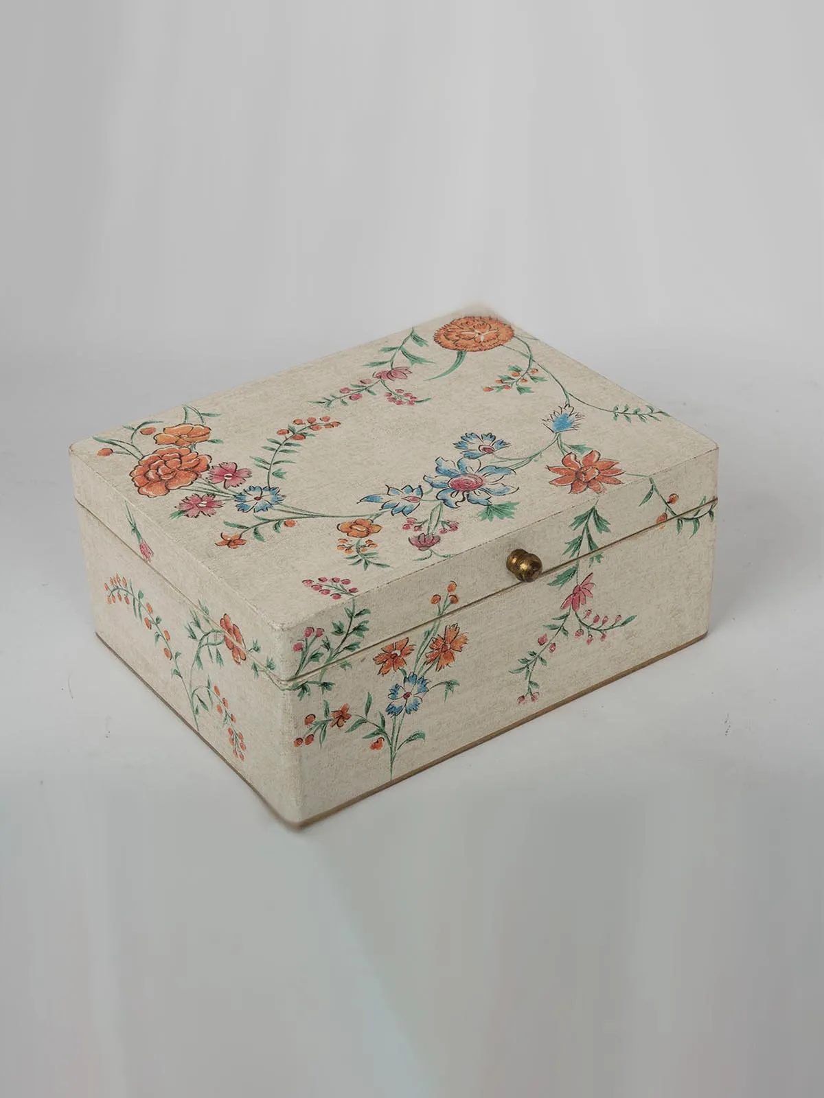 Chintz Jali Handpainted Box Multicolour
