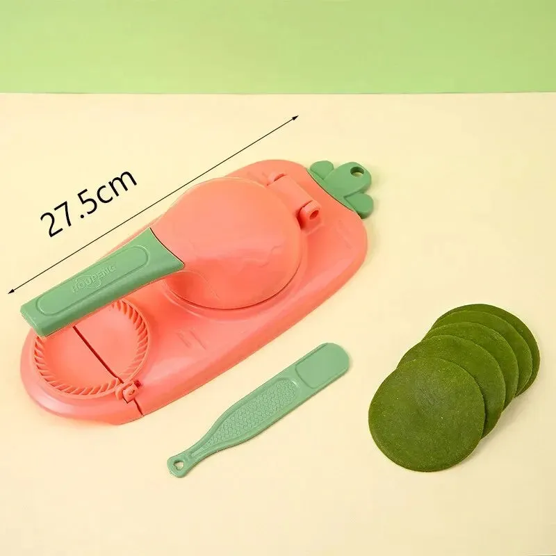 Dumpling Wrapper Maker Diy Plastic Mold for Perfect Dough Pressing and Baking Pastry Gadget