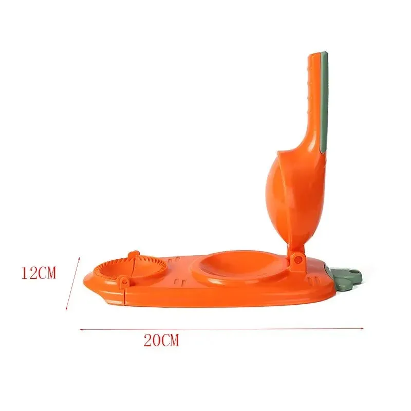 Dumpling Wrapper Maker Diy Plastic Mold for Perfect Dough Pressing and Baking Pastry Gadget