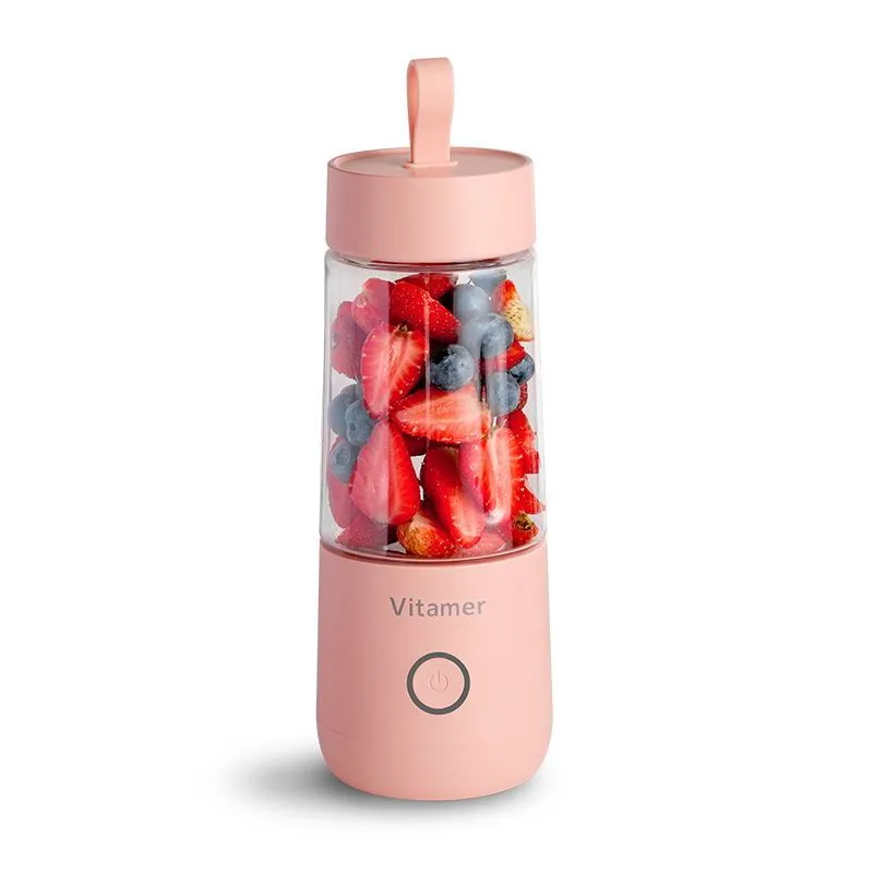 Electric USB Rechargeable Mixer Smoothie Slushy Cup Juice Blender Bottle USB Charging Kitchen Gadgets