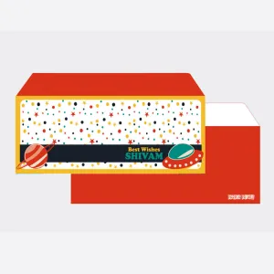Envelopes, Set of 24 <br/>Space Theme<br> <span style="font-size: 10px;">More Colours Available</span>