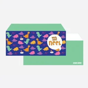 Envelopes, Set of 24<br/>Dino Theme<br> <span style="font-size: 10px;">More Colours Available</span>