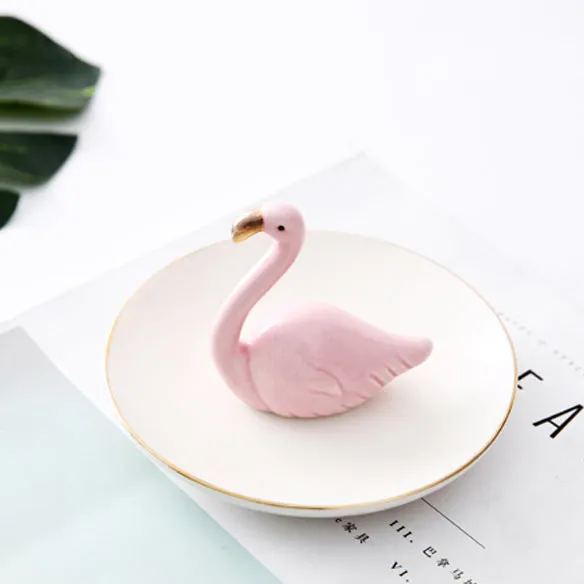 Flamingo Jewellery Dish