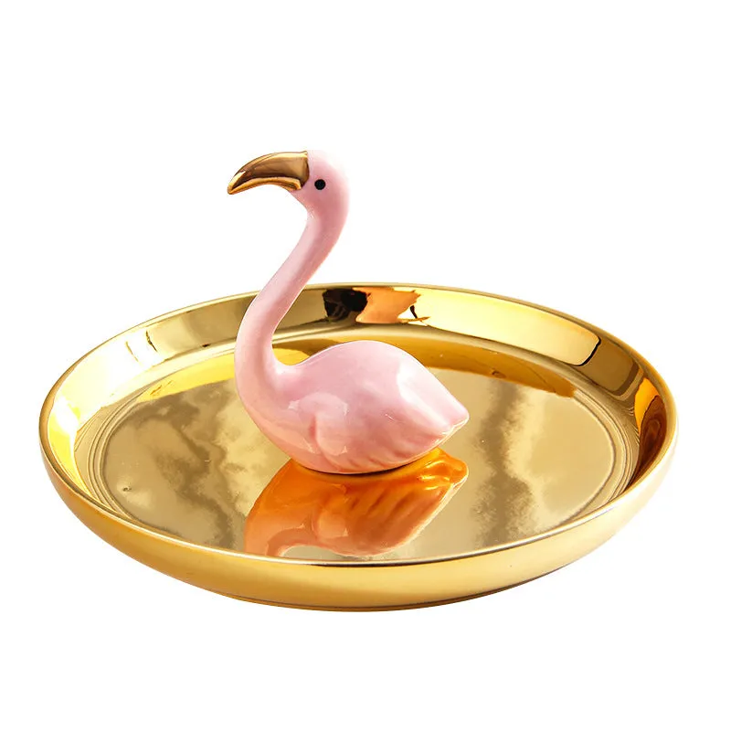 Flamingo Jewellery Dish