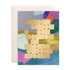 Geo Birthday Card