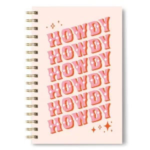 Howdy Partner Medium Spiral Notebook