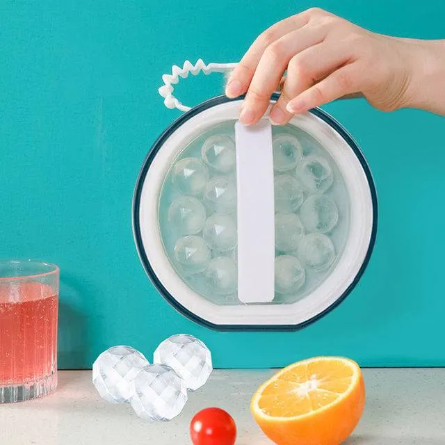 Ice Ball Maker Kettle Kitchen Gadgets Creative Ice Cube Mold 2 In 1 Multi-function Container