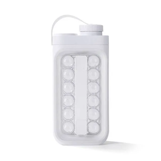 Ice Ball Maker Kettle Kitchen Gadgets Creative Ice Cube Mold 2 In 1 Multi-function Container