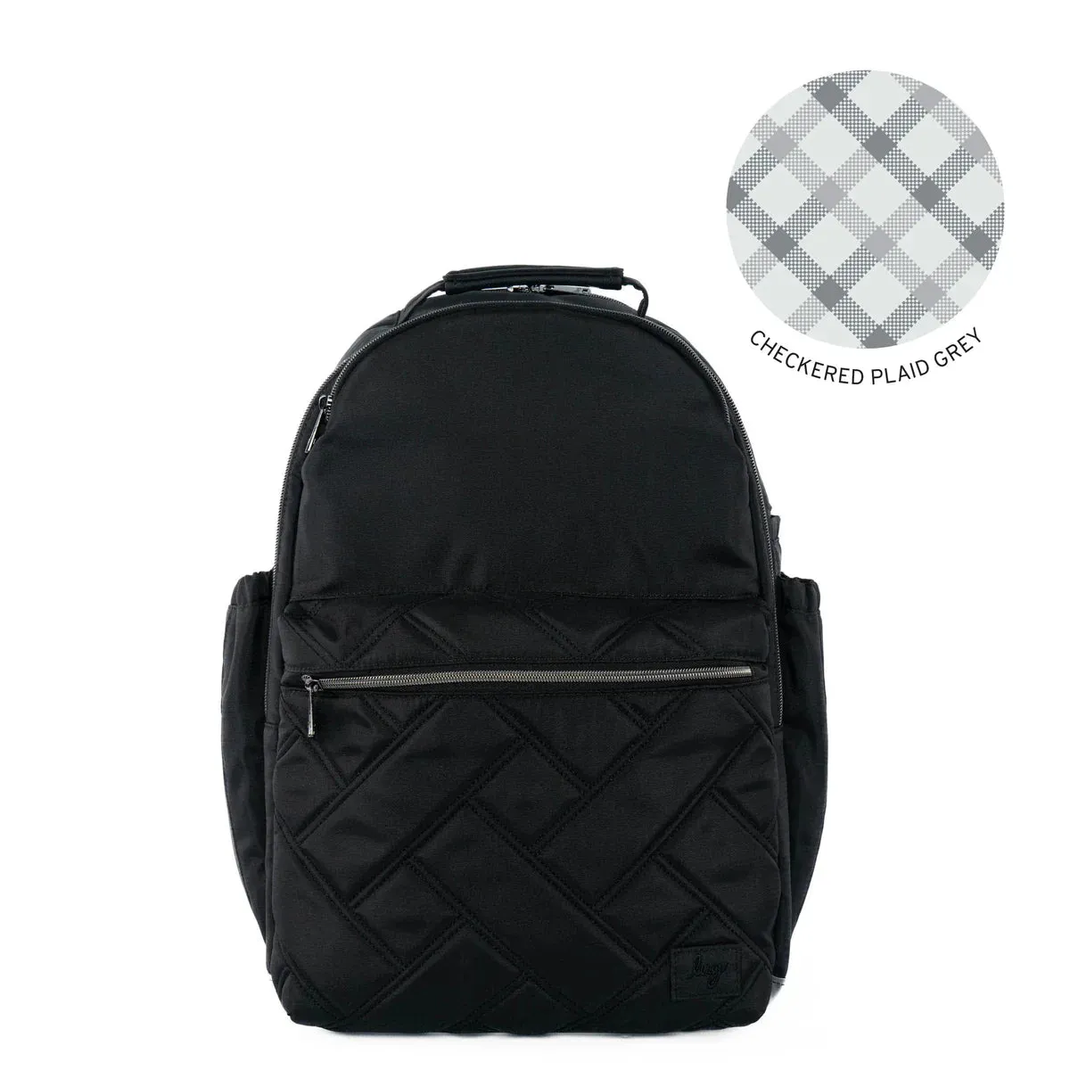LUG Summit 2 Backpack in Brushed Black