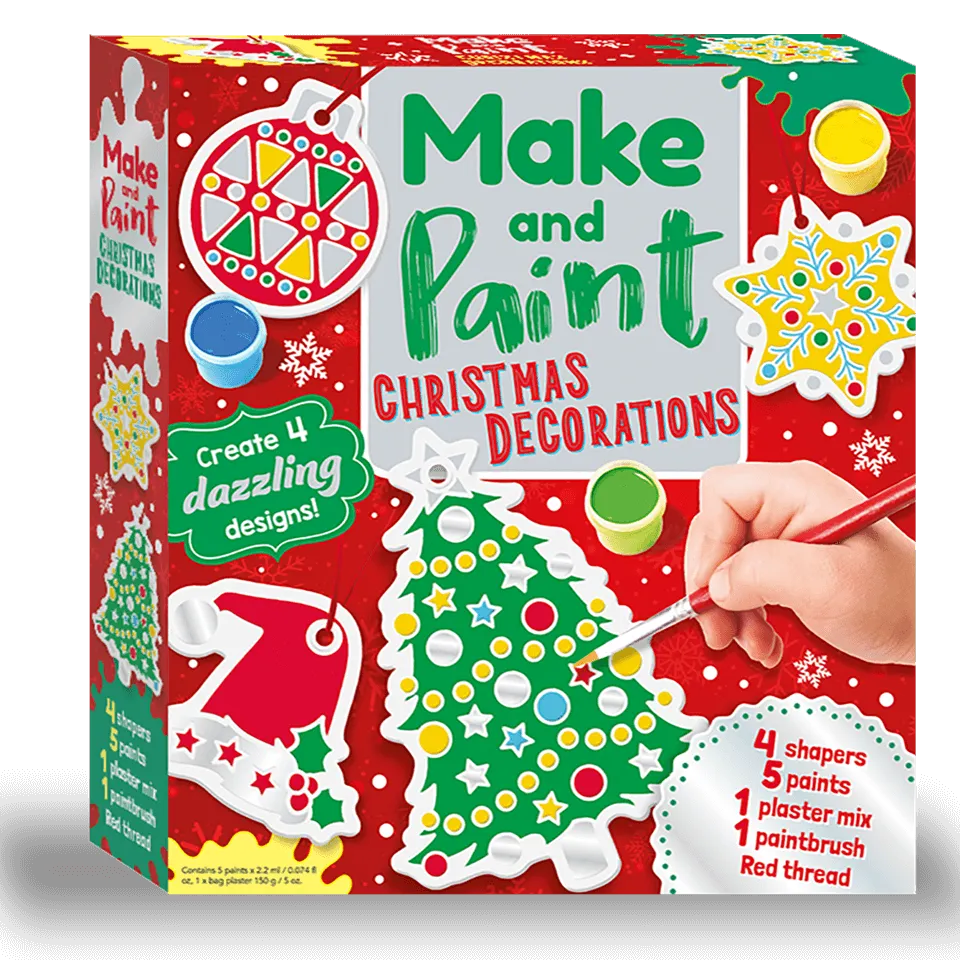 Make and Paint Christmas Decorations
