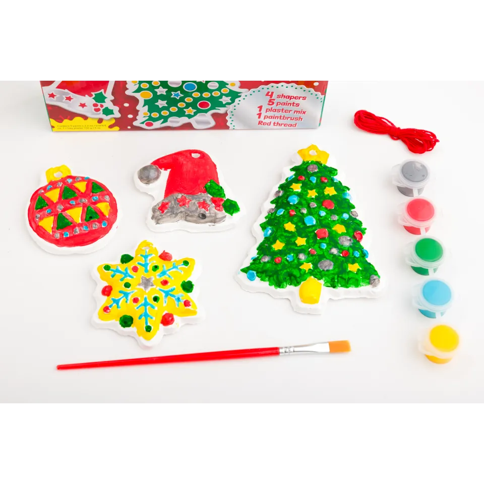 Make and Paint Christmas Decorations