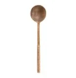 Mango Wood Spoon with Bamboo Wrapped Handle