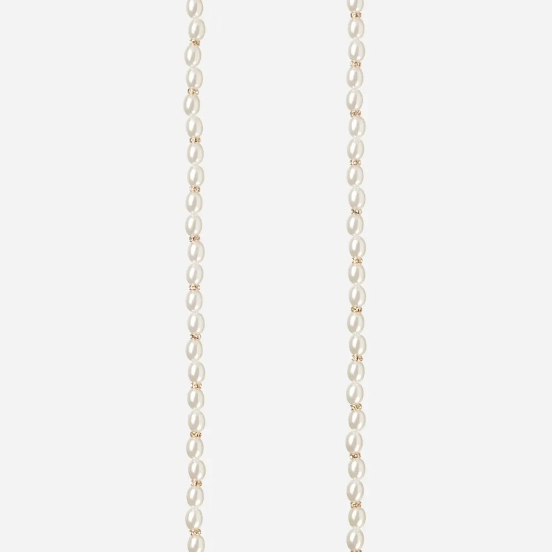 Mareva Long Chain (White Pearl)