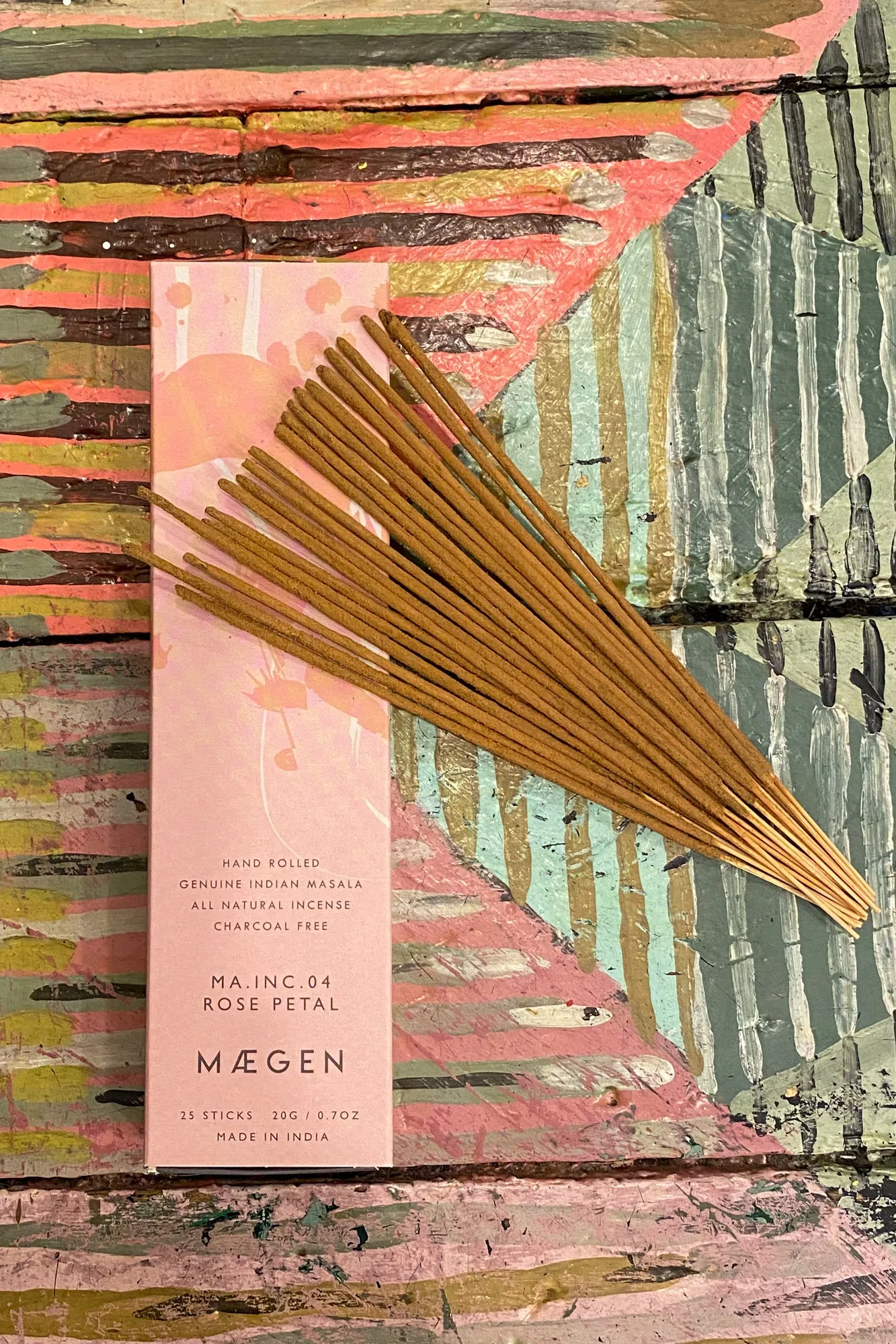 MGEN Rose Petal Incense Sticks