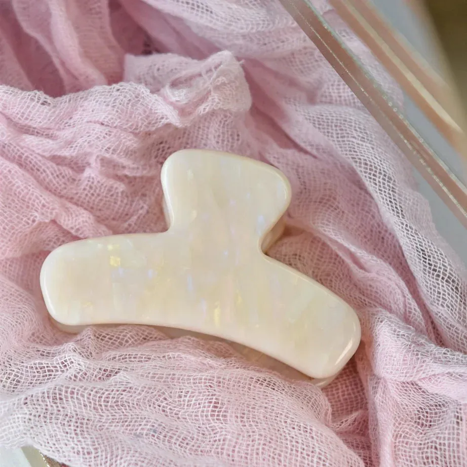 Mini French Claw - Opal