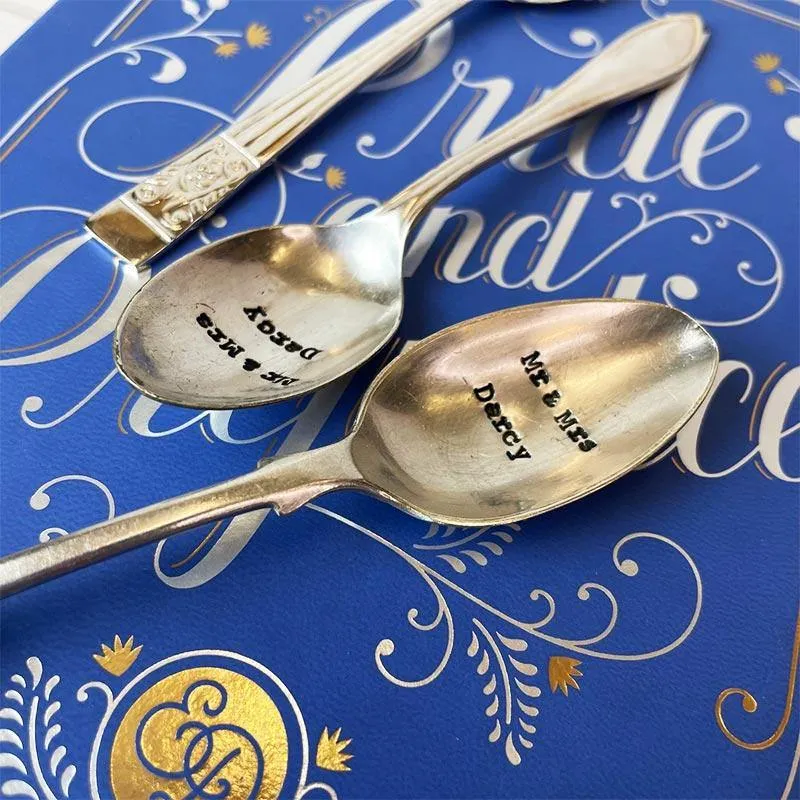 Mr. & Mrs. Darcy Vintage Teaspoon