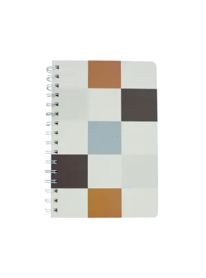 One Step At A Time Ring Bound A5 Lined and Blank Notebook