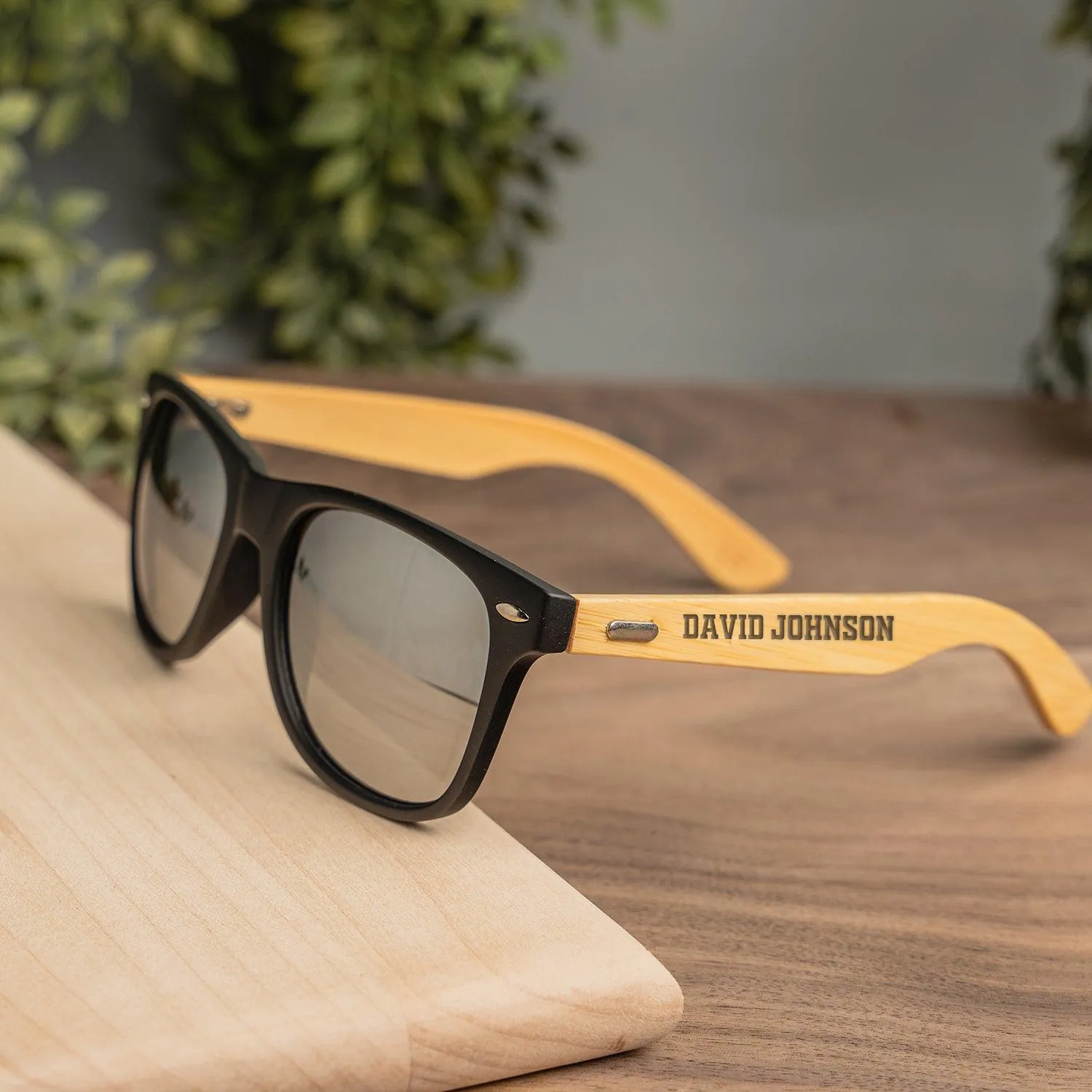 Personalized Wood Sunglasses