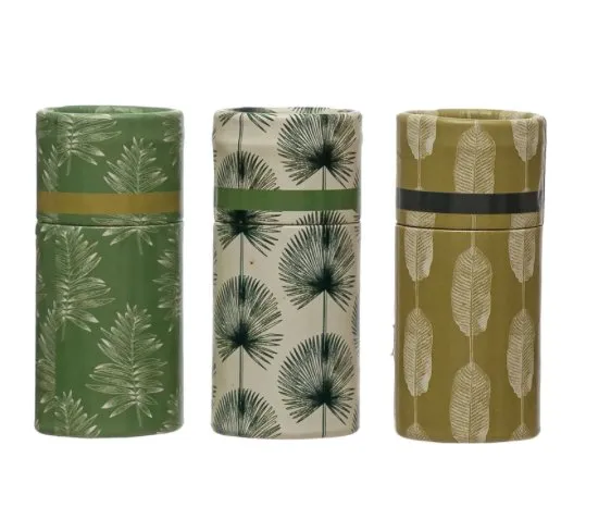 Safety Matches in Tube Matchbox - Leaves