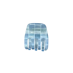 Small Hair Claw Clip — Aquamarine Tile