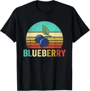 Vintage Blueberry Shirt Sunset T-Shirt