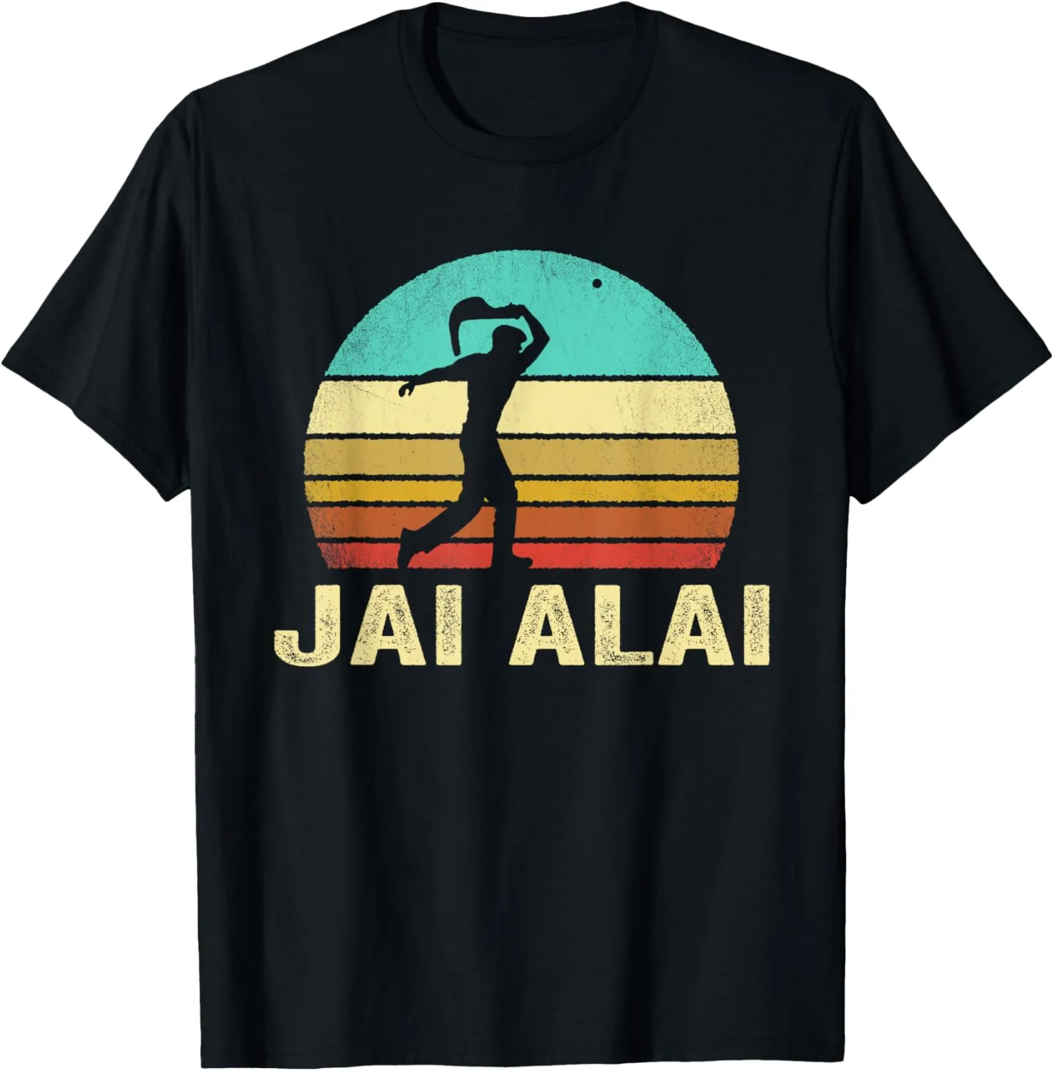 Vintage Jai Alai Shirt Sunset T-Shirt